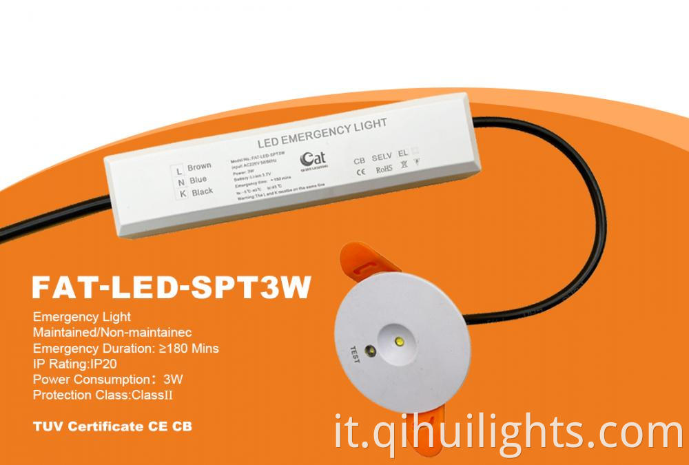 3w Emergency Dowlight